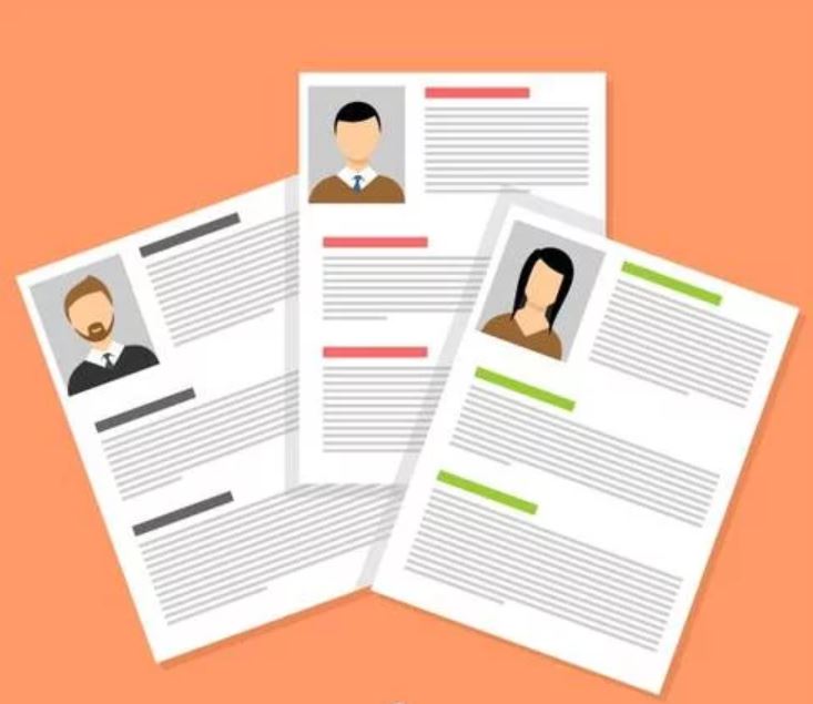 An illustration of three different people's identity documents