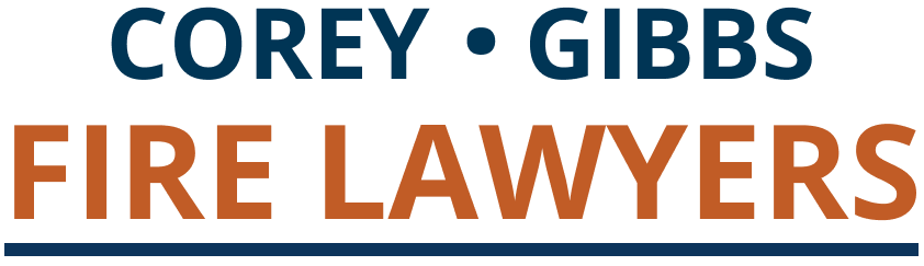 Corey Gibbs Fire Lawyers logo