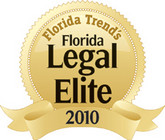 Florida Trend's Florida Legal Elite 2010 Award